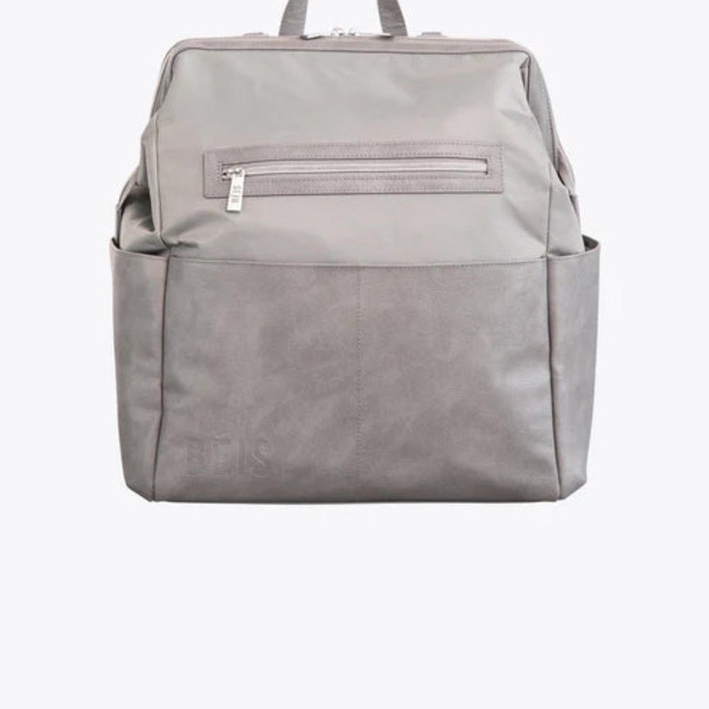 BEIS Grey diaper bag Backpack